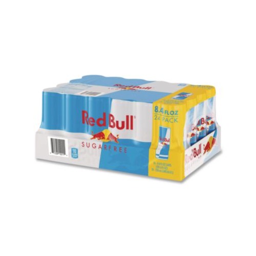 Red Bull Energy Drink, Sugar-Free, 8.4 oz Can, 24/Case Pallet - Image 2