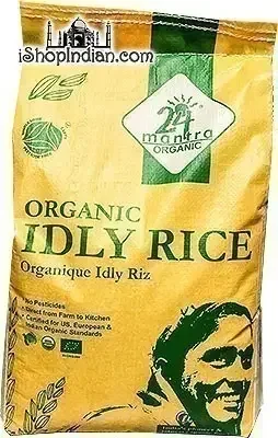 24 Mantra Organic Idli Rice - 20 lb Pallet