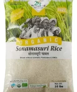 24 Mantra Organic Sona Masuri Rice - White - Polished 10lb Pallet