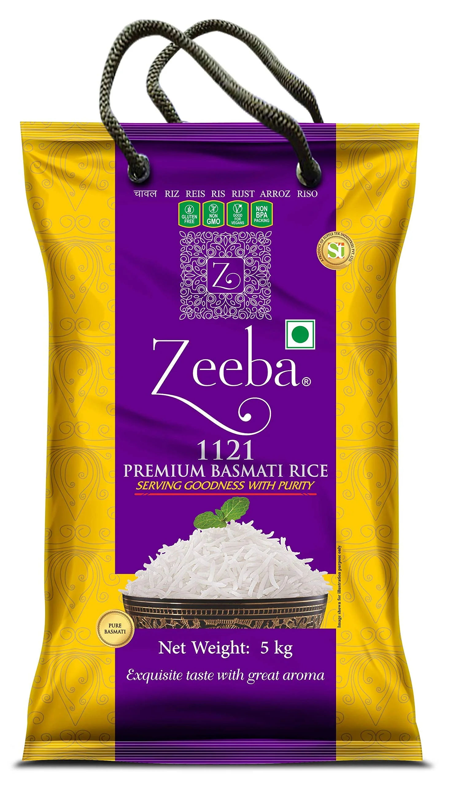 Zeeba Premium Basmati Rice 10 LB Pallets