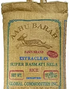 Aahu Barah Super Basmati Sela Rice - 10lb Pallet