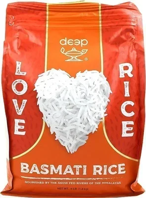 Deep Basmati Rice - 4 lb Pallet