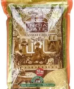India Gate Parboiled Basmati Rice - Golden Sella -10lb Pallet