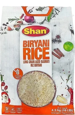 Shan Biryani Rice - Extra Long Grain Basmati 10 lbs Pallet